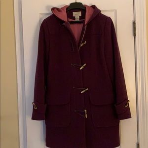 LL Bean Toggle Coat
